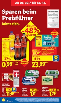 Coca Cola im aktuellen Lidl Prospekt (Marl) Coca Cola im Lidl Prospekt "LIDL LOHNT SICH" mit 69 Seiten (Marl)