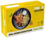Aktuelles Hähnchenkeulen oder BBQ-Hähnchenspieße Angebot bei REWE in Mannheim ab 5,99 €