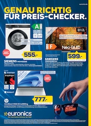 Der aktuelle EURONICS Prospekt Der aktuelle EURONICS Prospekt GENAU RICHTIG FÜR PREIS-CHECKER.