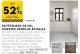 Promo REVÊTEMENT DE SOL CORETEC PROPLUS 50 DALLE à 52,75 € dans le catalogue Tout Faire à Cozes