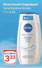 Dusche Doppelpack im Angebot bei GLOBUS in Kaiserslautern Dusche Doppelpack Angebote von Nivea bei GLOBUS Kaiserslautern für 3,33 €