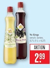 Holunderblüte Sirup Angebote von Yo bei Marktkauf Ravensburg für 2,99 €