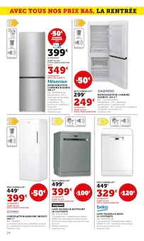 Promo Hisense dans le catalogue Super U du moment à la page 24