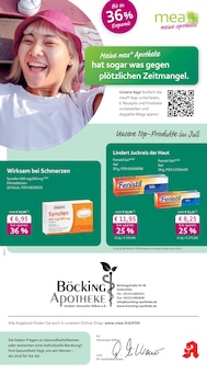 Aktueller mea - meine apotheke Prospekt "Unsere Juli-Angebote" für Köln Aktueller mea - meine apotheke Prospekt für Köln mit Seiten