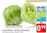 Eisbergsalat bei EDEKA im Dettenhausen Prospekt für 0,88 €
