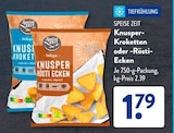 Knusper-Kroketten oder -Rösti-Ecken im Angebot bei ALDI SÜD in Dormagen Knusper-Kroketten oder -Rösti-Ecken Angebote von Speise Zeit bei ALDI SÜD Dormagen für 1,79 €