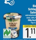 Aktuelles Bio Schlagsahne Angebot bei E center in Regensburg ab 1,11 €