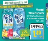 Weichspüler im EDEKA Prospekt Weichspüler von Vernel im aktuellen EDEKA Prospekt für 1,49 €