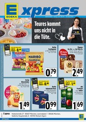 Aktueller E xpress Discounter Prospekt in Bad Wörishofen und Umgebung, "Teures kommt uns nicht in die Tüte." mit 4 Seiten, 28.07.2025 - 02.08.2025