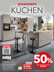Aktueller Schaffrath Prospekt mit Kuchen, "SCHAFFRATH KÜCHEN", Seite 1