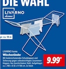 Wäscheständer Angebote von LIVARNO home bei Lidl Grevenbroich für 9,99 €