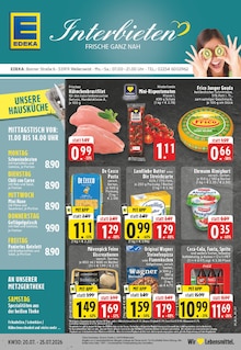 Aktueller EDEKA Prospekt "Aktuelle Angebote" für Weilerswist Aktueller EDEKA Prospekt für Weilerswist mit Seiten