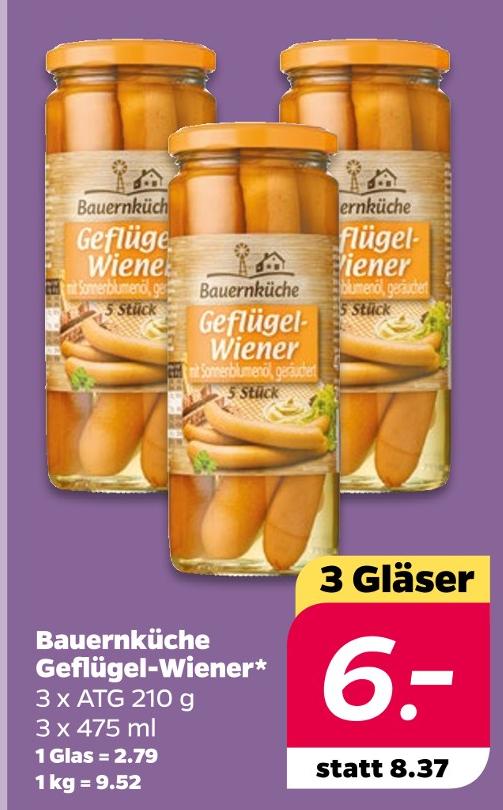 Geflügel-Wiener