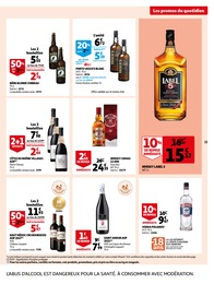 Prix et réduction Whisky dans le prospectus Auchan Supermarché en cours Offre Whisky dans le catalogue Auchan Supermarché du moment à la page 15