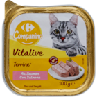 Terrine pour chats - CARREFOUR COMPANINO VITALIVE à 0,55 € dans le catalogue Carrefour Market