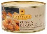 Cuisses de canard au sel de guérande - JEAN LARNAUDIE en promo chez Intermarché Cuisses de canard au sel de guérande - JEAN LARNAUDIE dans le catalogue Intermarché