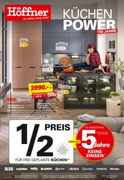 Höffner Prospekt für Dresden mit 20 Seiten Höffner Prospekt für Dresden: "KÜCHEN POWER", 20 Seiten, 23.12.2024 - 16.01.2025