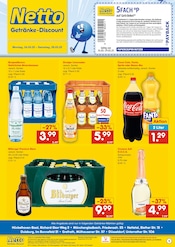 Aktueller Netto Marken-Discount Prospekt mit Bier, "DER ORT, AN DEM DU IMMER AUSGEZEICHNETE PREISE FINDEST.", Seite 1