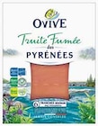 Truite fumée des pyrénées - OVIVE en promo chez Intermarché Le Cannet à 4,79 €