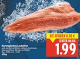 Norwegisches Lachsfilet im E center Prospekt Norwegisches Lachsfilet von im aktuellen E center Prospekt für 1,99 €