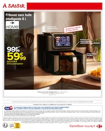 Prix et réduction Friteuse dans le prospectus Carrefour Market en cours Offre Friteuse dans le catalogue Carrefour Market du moment à la page 2