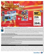 Promos Console dans le catalogue "JOYEUX NOËL & MEILLEURS PRIX" de Carrefour à la page 2