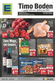 EDEKA Prospekt für Bonn mit 26 Seiten EDEKA Prospekt für Bonn: "Aktuelle Angebote", 26 Seiten, 17.08.2026 - 22.08.2026