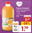 Aktuelle Saft Angebote bei Netto Marken-Discount in Moers Aktuelles Frischer Direktsaft Angebot bei Netto Marken-Discount in Moers ab 1,79 €