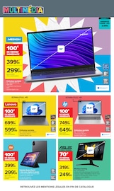 Promos Ordinateur De Bureau dans le catalogue "L'ÉTÉ EN MAILLOT, LA RENTRÉE EN GRANDS CARREAUX." de Carrefour Ordinateur De Bureau en promo dans le catalogue Carrefour à la page 30