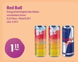 Energy Drink Original oder Edition Angebote von Red Bull bei Trink und Spare Kempen für 1,11 €