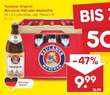 Münchner Hell oder Alkoholfrei von Paulaner im aktuellen Netto Marken-Discount Prospekt für 9,99 €