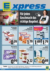 Aktueller E xpress Supermarkt Prospekt in Seefeld und Umgebung, "Für jeden Geschmack das richtige Angebot." mit 4 Seiten, 07.01.2025 - 11.01.2025