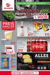 Aktueller Selgros Supermarkt Prospekt in Thum-Jahnsbach und Umgebung, "cash & carry" mit 32 Seiten, 16.05.2024 - 22.05.2024