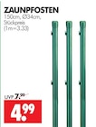 ZAUNPFOSTEN im Angebot bei Wreesmann in Pirna ZAUNPFOSTEN Angebote bei Wreesmann Pirna für 4,99 €