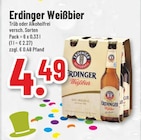 Weißbier Angebote von Erdinger bei Trinkgut Dorsten für 4,49 €