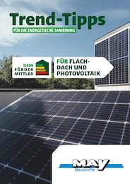 May Baustoffe Prospekt für Strullendorf: "Trend-Tipps FÜR DIE ENERGETISCHE SANIERUNG", 9 Seiten, 04.10.2024 - 13.10.2024