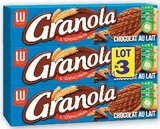 Biscuits Chocolat au Lait - GRANOLA LU - Hyper U à Saintes Biscuits Chocolat au Lait - GRANOLA LU en promo chez Hyper U Saintes à 2,15 €
