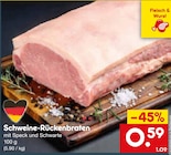 Schweine-Rückenbraten im Angebot bei Netto Marken-Discount in Hof Schweine-Rückenbraten Angebote bei Netto Marken-Discount Hof für 0,59 €