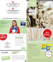 LINDA Premiumapotheke Prospekt der KW 5 "Aktuelle Angebote" Aktueller LINDA Premiumapotheke Prospekt "Aktuelle Angebote" Seite 1 von 3 Seiten