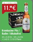 Pils Angebote von Krombacher bei Raiffeisen Hohe Mark Hamaland eG Borken für 11,99 €