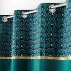 Rideau tissu vert à bandeau - Décor Discount à Clermont-Ferrand Rideau tissu vert à bandeau en promo chez Décor Discount Clermont-Ferrand à 22,99 €