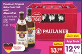 Original Münchner Hell oder Alkoholfrei Angebote von Paulaner bei Netto Marken-Discount Pocking für 12,99 €