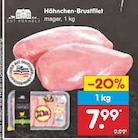 Aktuelles Hähnchen-Brustfilet Angebot bei Netto Marken-Discount in Erfurt ab 7,99 €