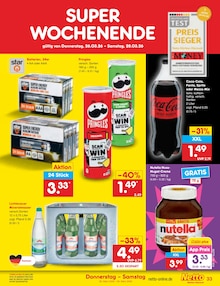 Coca Cola im Netto Marken-Discount Prospekt "Aktuelle Angebote" mit 60 Seiten (Gera)