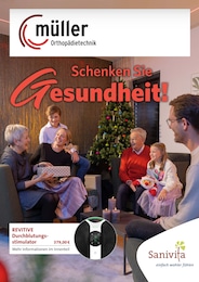 Orthopädie Müller GmbH Prospekt für Erlangen: "Schenken Sie Gesundheit!", 6 Seiten, 13.11.2024 - 31.01.2025