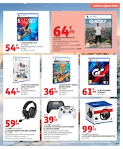 Promos Manette PS5 dans le catalogue "EMBARQUEZ POUR LE PAYS DES JOUETS" de Auchan Hypermarché à la page 107 Promos Manette PS5 dans le catalogue "EMBARQUEZ POUR LE PAYS DES JOUETS" de Auchan Hypermarché à la page 107