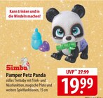 Simba Pamper Petz Panda Angebote bei famila Nordost Celle für 19,99 €