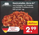 Geschnetzeltes 'Gyros Art' bei Netto Marken-Discount im Übersee Prospekt für 2,99 €