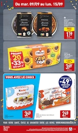 Prix et réduction Ferrero dans le prospectus Aldi en cours Offre Ferrero dans le catalogue Aldi du moment à la page 11