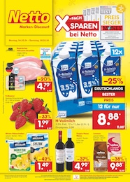 Netto Marken-Discount Prospekt für Regensburg: "Aktuelle Angebote", 49 Seiten, 04.03.2024 - 09.03.2024